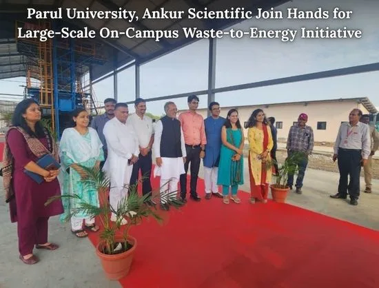 Parul University Partners with Ankur Scientific — Energetica India